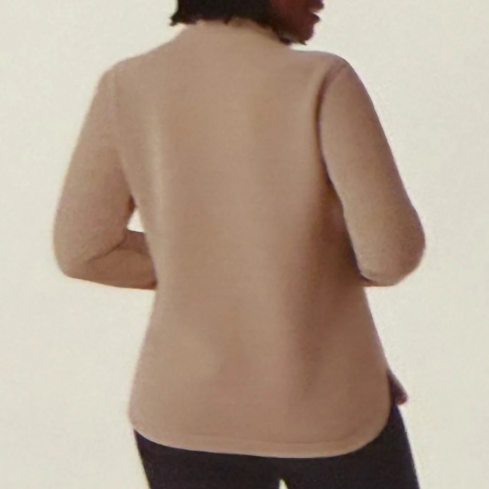 32 DEGREE HEAT QUARTER ZIP 1/4 Zip TAN COZY - Picture 7 of 7